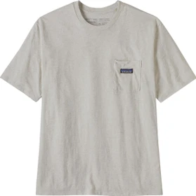 Patagonia Daily Pocket Tee T-Shirt kurzarm birch white (Herren)