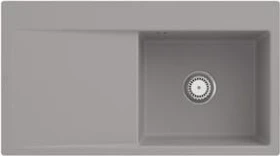 Villeroy & Boch Subway Style 50 flat Einbau Becken rechts fossil