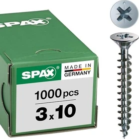 Spax WIROX A9J 4CUT PZ1 Universalschraube, 3x10mm, 1000 Stück