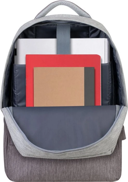 RivaCase 7562 Prater anti-theft Laptop Rucksack 15.6", grau/mocha