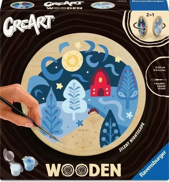 Ravensburger Malen nach Zahlen CreArt Wooden Nächtliche Stille (12023212)