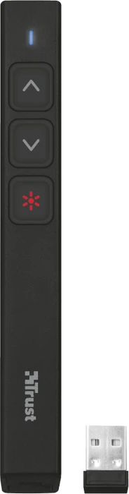 Trust Sqube Ultra-Slim Presenter schwarz, USB-A