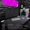 Nyfter Nyfpad RGB XXL Topography Gaming Mousepad, 900x500mm, schwarz Vorschaubild