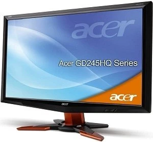 Acer GD5 GD245HQbid, orange/schwarz, 23.6"