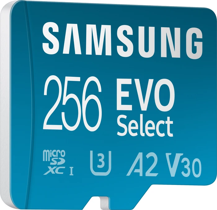 Samsung EVO Select R130 256GB Kit, UHS-I U3, A2, Class 10