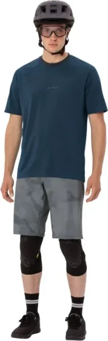 Vaude Loamer Mountainbike Funktionsshirt kurzarm dark sea (Herren)