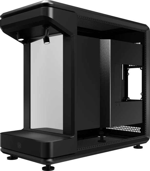 Cooler Master MasterFrame 360 Stage Mirror, schwarz, Glasfenster