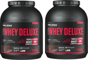 Body Attack Extreme Whey Deluxe Protein Erdbeere 4.6kg (2x 2.3kg)
