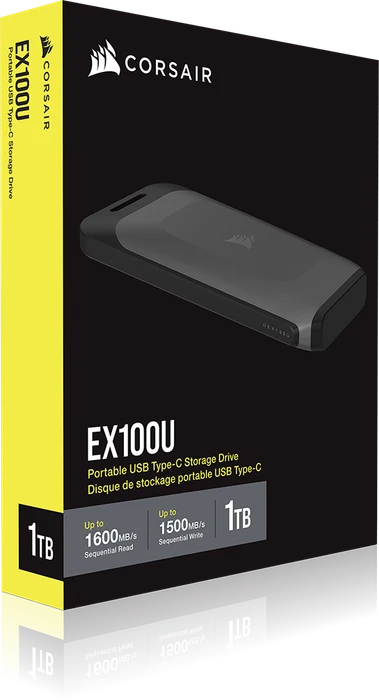 Corsair EX100U, 1TB, USB-C 3.2