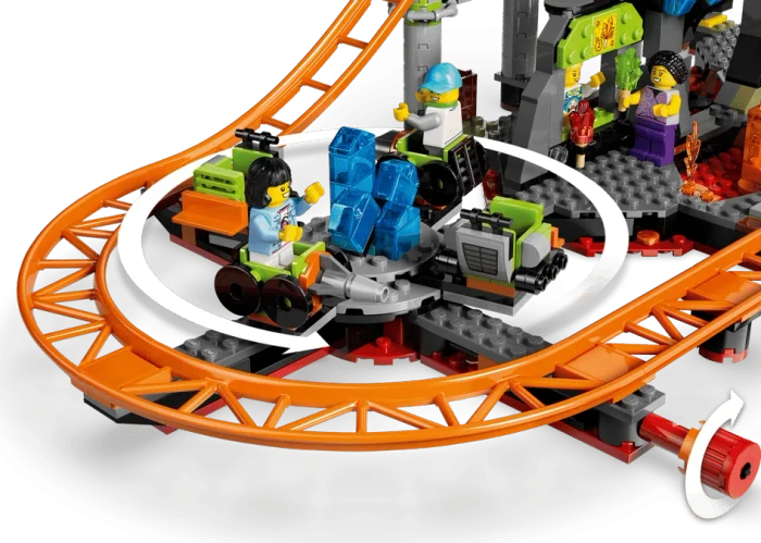 LEGO City - Lava Land-Achterbahnpark