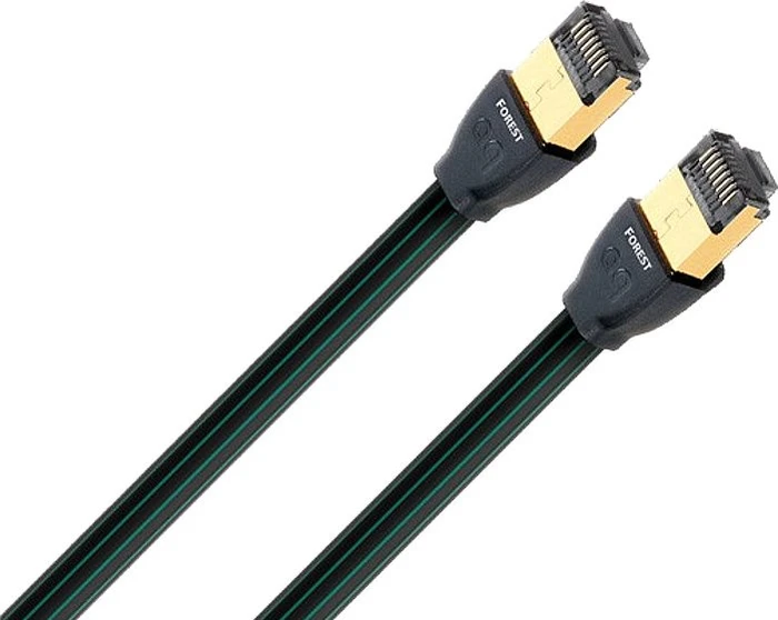 Audioquest Forest Patchkabel, Cat7/Cat6, RJ-45/RJ-45, 1.5m, grün