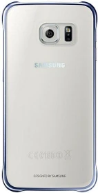 Samsung Clear Cover für Galaxy S6 schwarz