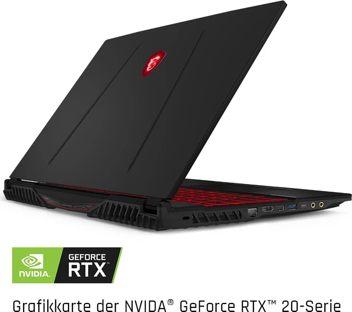MSI GL65 Leopard 10SER-201, Core i7-10750H, 16GB RAM, 512GB SSD, GeForce RTX 2060, DE