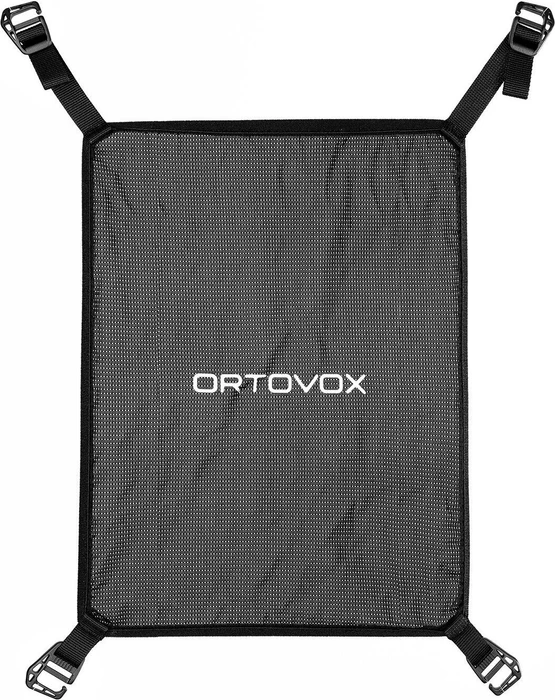 Ortovox Helmet Net Adjustable Helmhalter black raven
