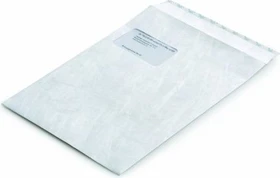 Tyvek Versandtasche C4 weiß mit Sichtfenster, 20er-Pack