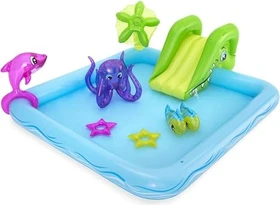 Bestway Fantastic Aquarium Planschbecken rechteckig 239x206x86cm
