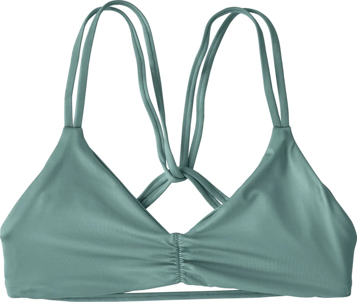 Patagonia Reversible Seaglass Bay Bikini-Oberteil blue sage (Damen)