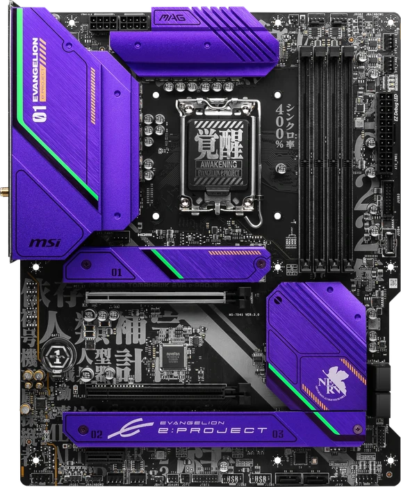 MSI MAG B660 Tomahawk EVA e-PROJECT (Intel 1700)