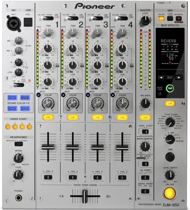 Pioneer DJ DJM-850 silber