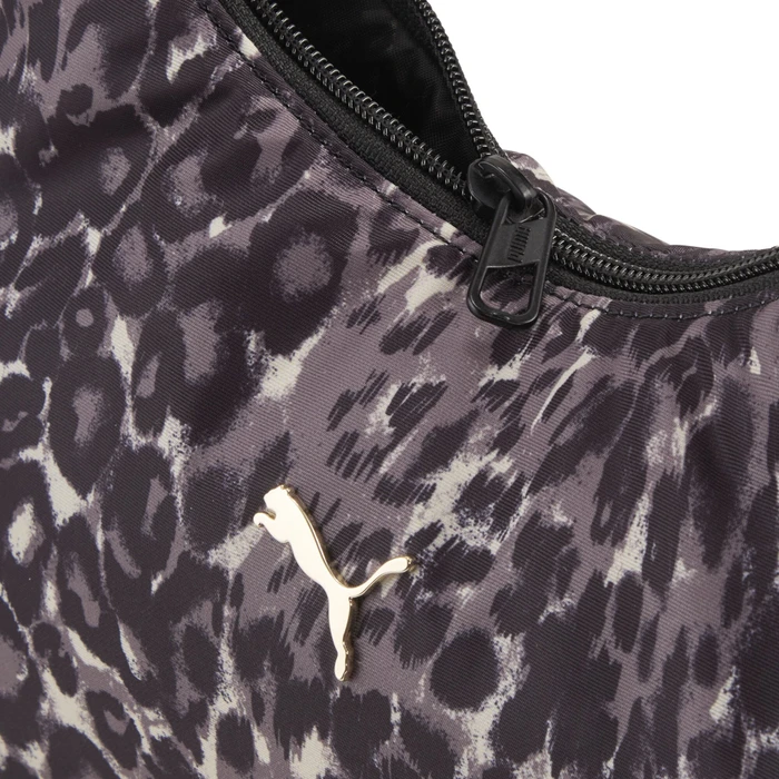 Puma Pop Medium Prism Umhängetasche puma black/leopard aop