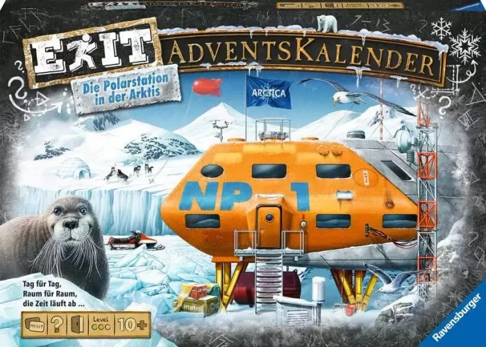 Ravensburger Exit Adventskalender Die Polarstation in der Arktis