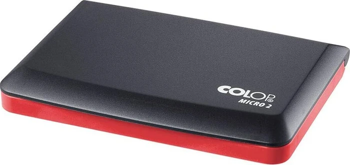 COLOP Kombibox Stempelkissen Set Micro 2 + Stempelfarbe 801, schwarz