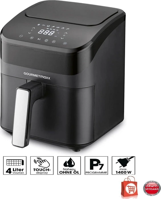 Gourmetmaxx 4l Heißluftfritteuse