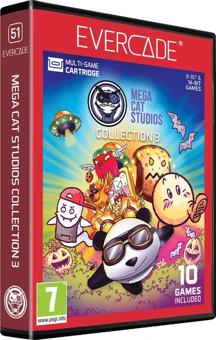 Blaze Entertainment Evercade Game Cartridge - Mega Cat Studios Collection 3