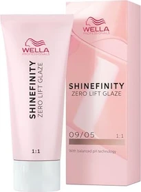 Wella Shinefinity Zero Lift Glaze 09/05 silk blush, 60ml
