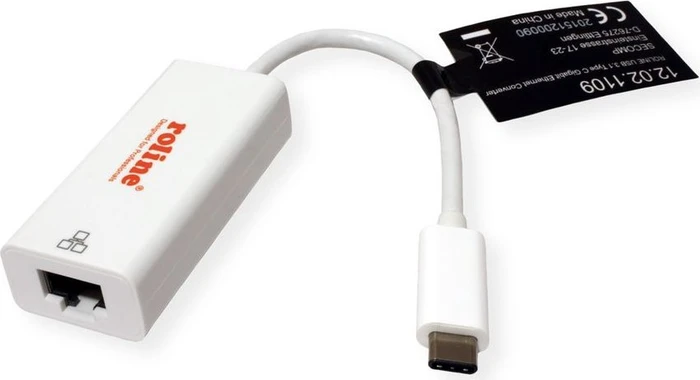 Roline / Secomp LAN-Adapter, RJ-45, USB-C 3.0 [Stecker]