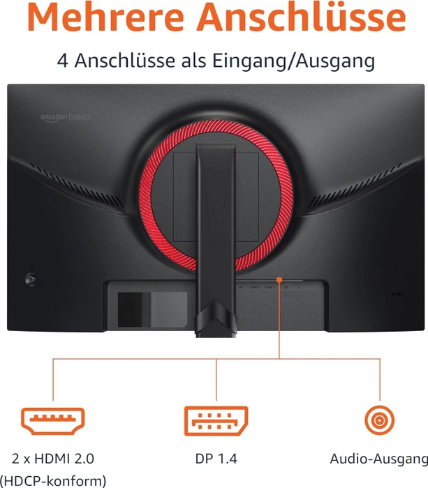 AmazonBasics Gaming Monitor, 24"