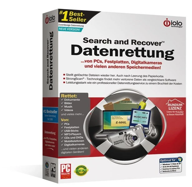 Avanquest Search And Recover Datenrettung (deutsch) (PC)