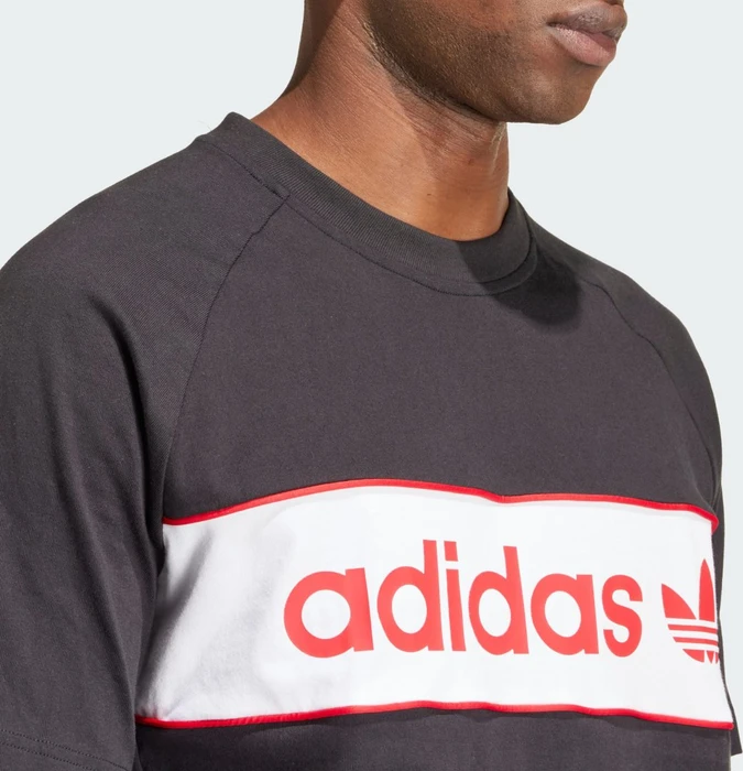 adidas Archive T-Shirt kurzarm schwarz (Herren)