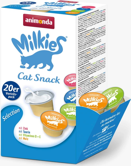 animonda Milkies Cat Snack Selection, 300g (20x 15g) (83235)
