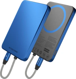 Nitecore Powerbank POCKET5 blau/grau