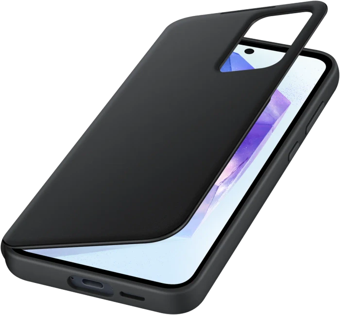 Samsung Smart View Wallet Case für Galaxy A55 5G schwarz
