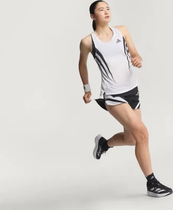 adidas adizero Archive Singlet Laufshirt ärmellos weiß (Damen)