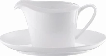 Rosenthal Jade Weiß Sauciere mit Untertasse 450ml, 2-tlg.
