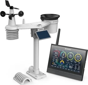 Bresser 9in1 MeteoChamp WLAN Wetterstation schwarz, digital