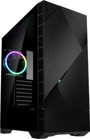 Zalman Z3 Iceberg_Black, schwarz, Glasfenster
