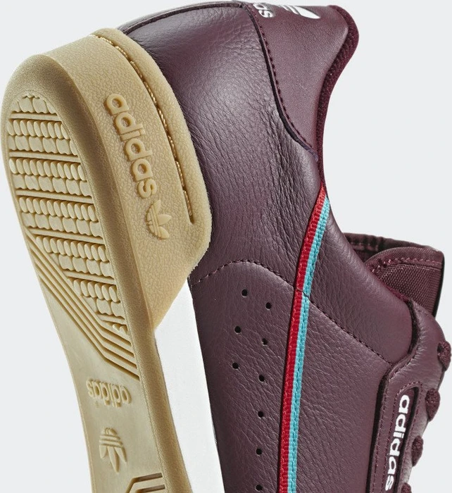 adidas Continental 80 collegiate burgundy/scarlet/hi-res aqua