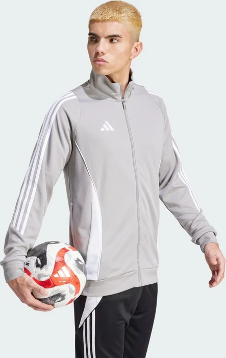 adidas Tiro 24 Trainingsjacke team mid grey/white (Herren)