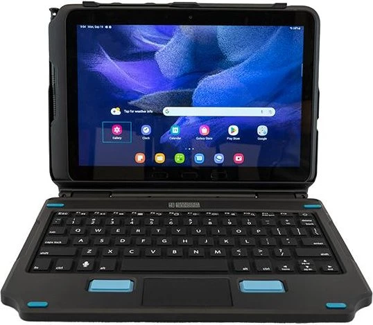 Gamber-Johnson 2-in-1 Attachable Keyboard für Samsung Galaxy Tab Active Pro/Tab Active4 Pro, schwarz, UK