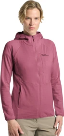 Jack Wolfskin Kolbenberg Hooded FZ Jacke raisin (Damen)