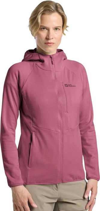 Jack Wolfskin Kolbenberg Hooded FZ Jacke raisin (Damen)