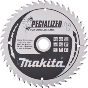 Makita Specialized Kreissägeblatt 44Z, 165x1.5x20mm, 1 Stück