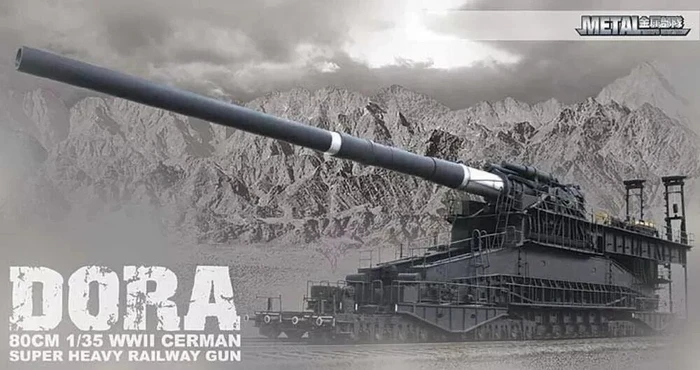 Glow2B Dora Railway Gun