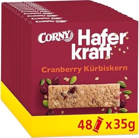 Corny Haferkraft Müsliriegel Cranberry Kürbiskern 35g