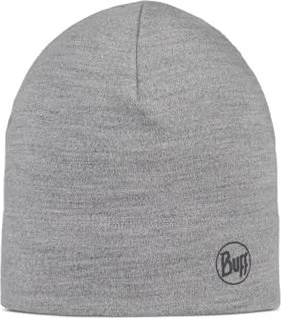 Buff Melange Merino Midweight Mütze cloud
