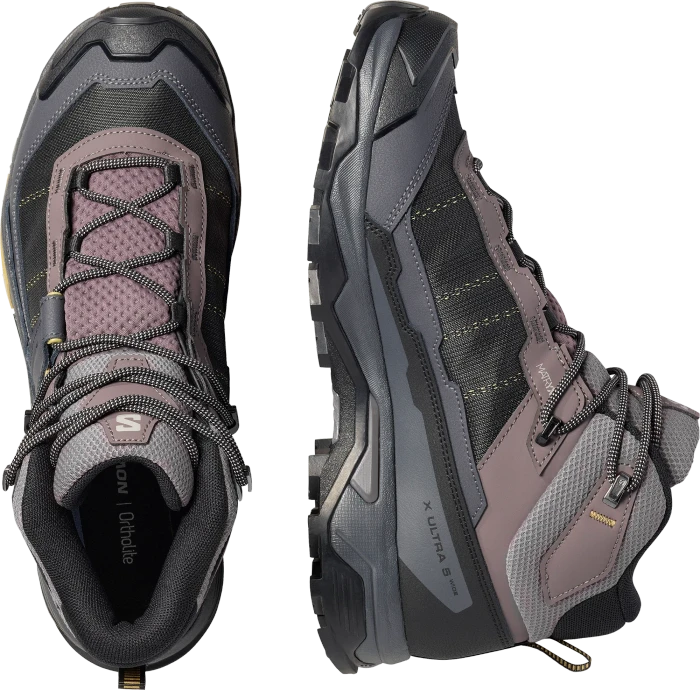 Salomon X Ultra 5 Mid GTX dark gull gray/asphalt/willow (Herren)